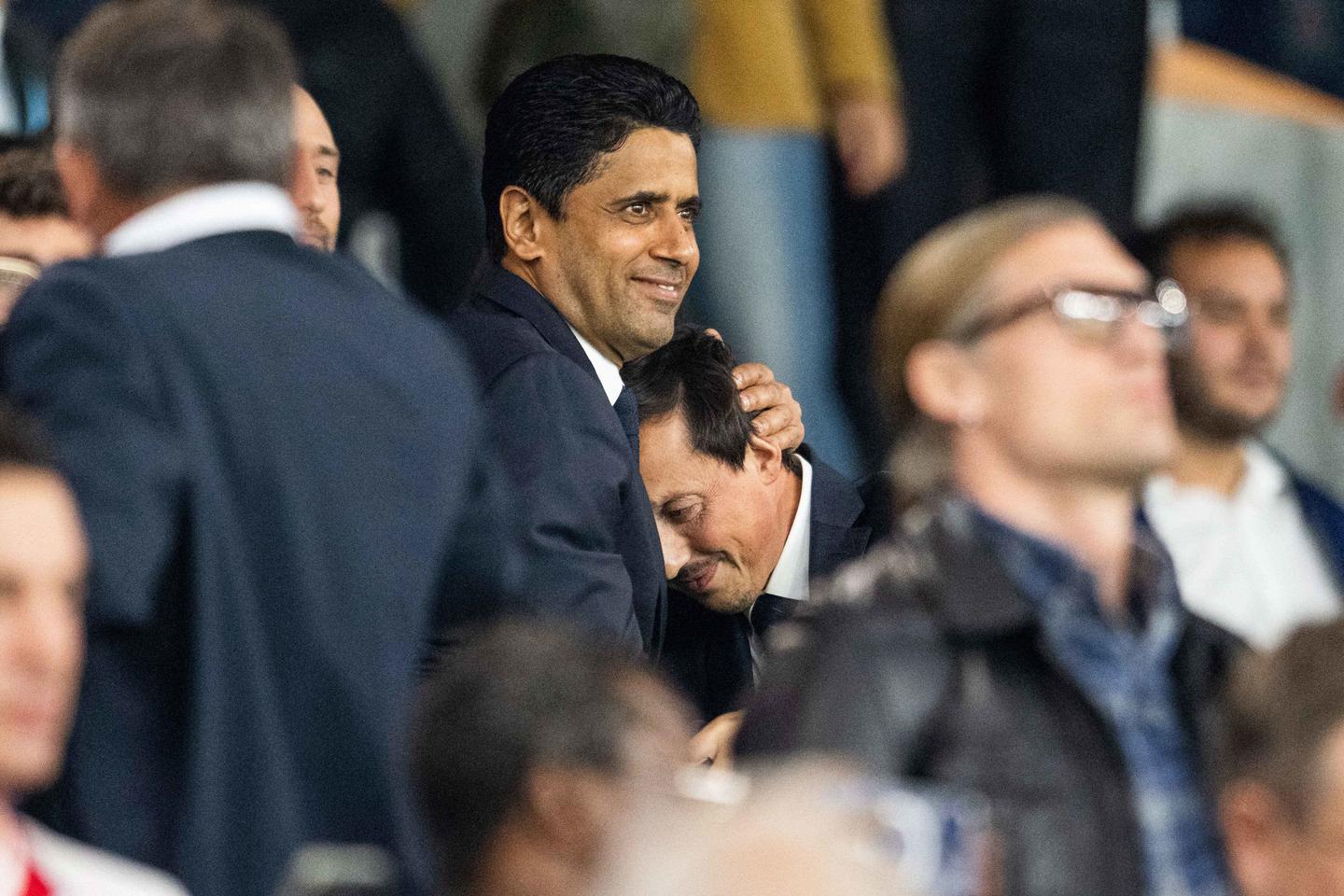 The improbable photo of the presidents of OM and PSG which was not generated by AI