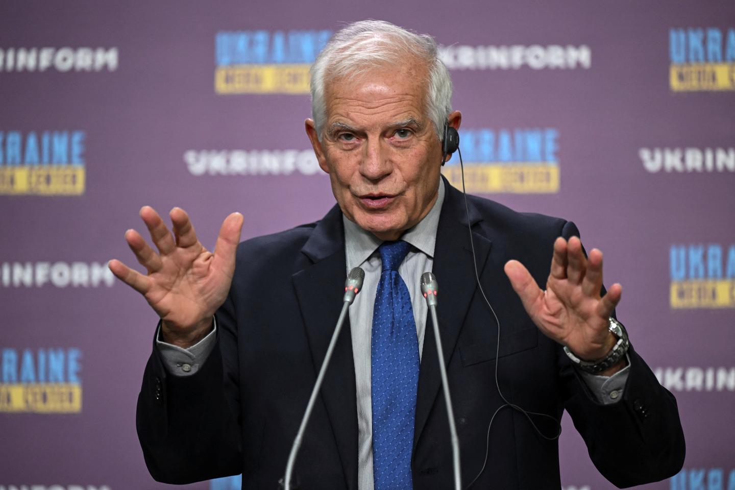 In kyiv, Josep Borrell tries to reassure the country of the EU’s long-term support
