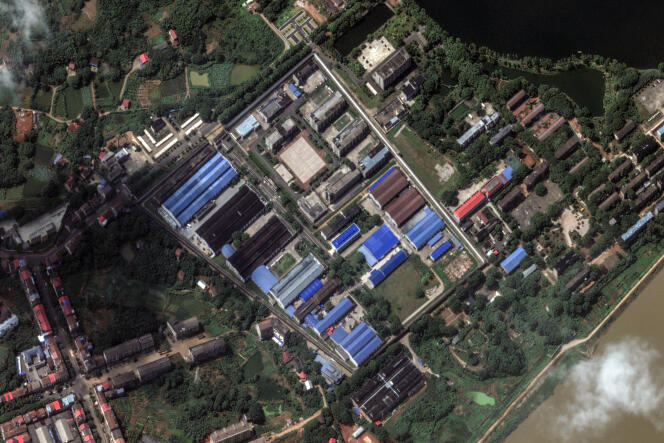 La prison chinoise de Chishan, le 29 août 2021.