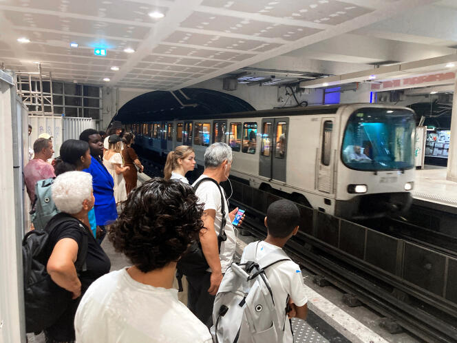 La station de métro Saint-Charles, à Marseille, le 18 août 2023.