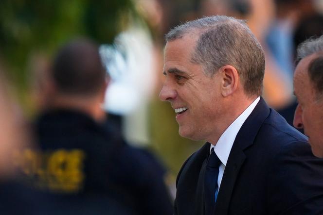 President Joe Biden's son Hunter Biden arrives for a court appearance, in Wilmington, Delaware, Tuesday, Oct. 3, 2023.