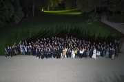 Parterre des invités du dîner de la mode donné au palais de l’Elysée, le 2 octobre 2023.