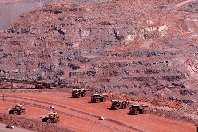 Une mine de fer à Khathu, en Afrique du Sud, en 2011.