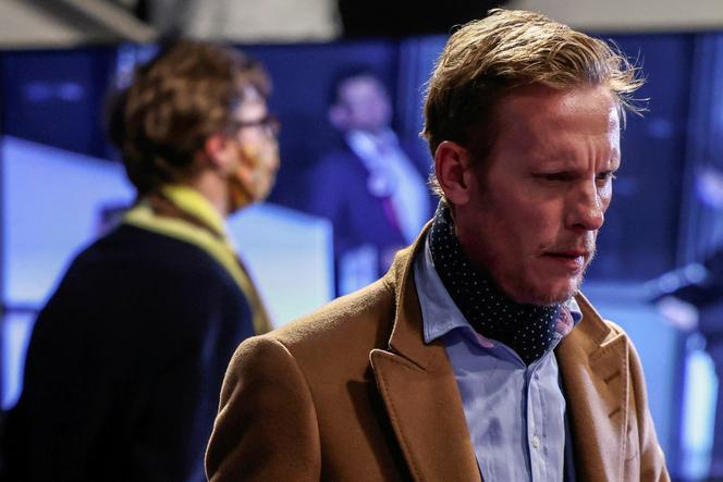 Candidate Laurence Fox arrives for the results of the London mayoral election, at the City Hall in London, Britain, May 8, 2021.