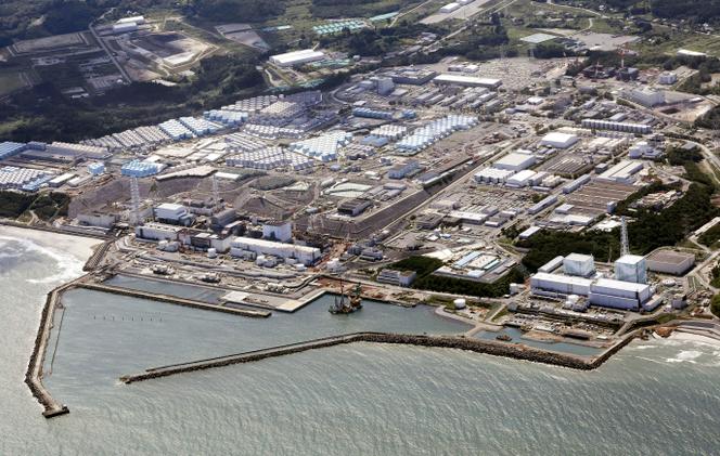 The Fukushima-Daiichi nuclear power plant in Japan, August 24, 2023, hours after power company Tepco began discharging treated water into the Pacific Ocean. 