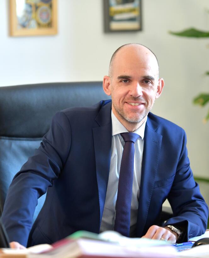 Fabrice Gardon, en la comisaría de policía de Marsella, el 18 de marzo de 2019.