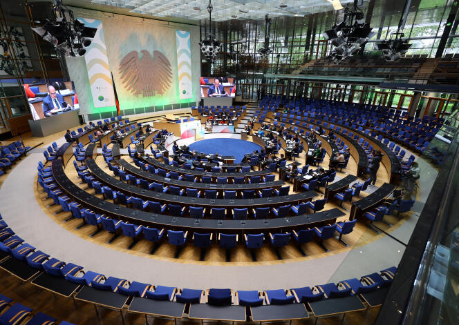La conferencia internacional para reponer el Fondo Verde para el Clima de las Naciones Unidas, en Bonn, Alemania, el 5 de octubre de 2023.