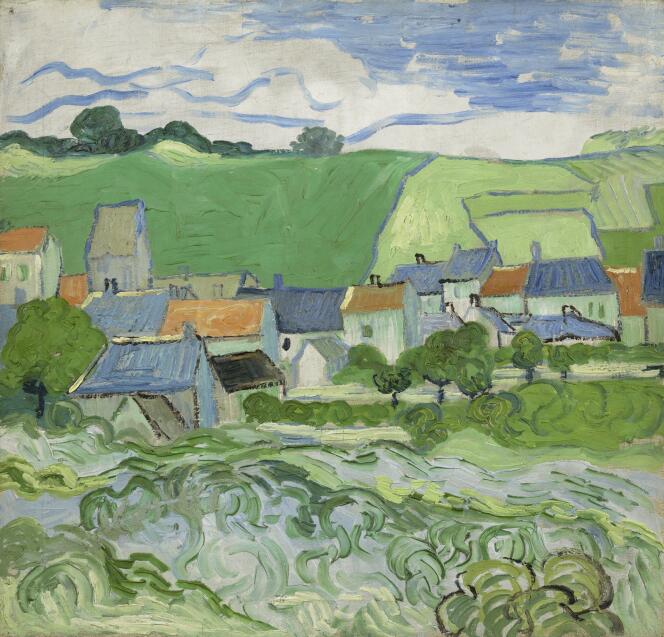 'Vista de Auvers-sur-Oise' (1890), de Vincent Van Gogh.