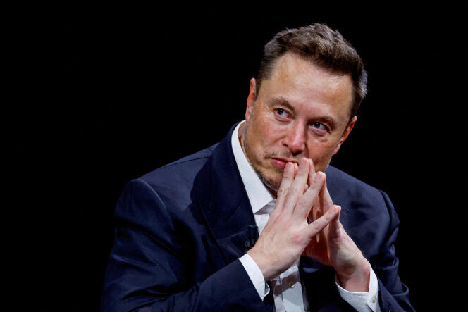 Elon Musk, à Paris, le 16 juin 2023.