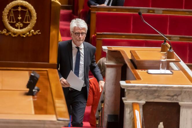 Hubert Julien-Laferrière, 3 de outubro de 2022, na Assembleia Nacional.