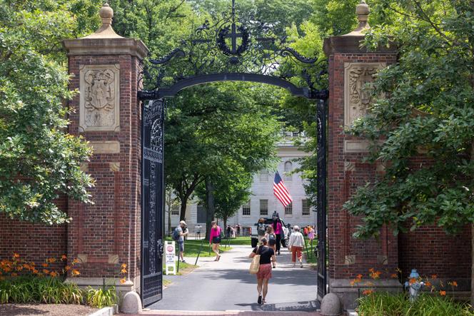Harvard Yard, on the Harvard University campus in Cambridge, Massachusetts, on June 29, 2023.