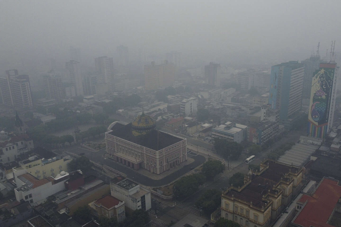 In Brazil, the city of Manaus is suffocating under the smoke of fires burning in the Amazon region