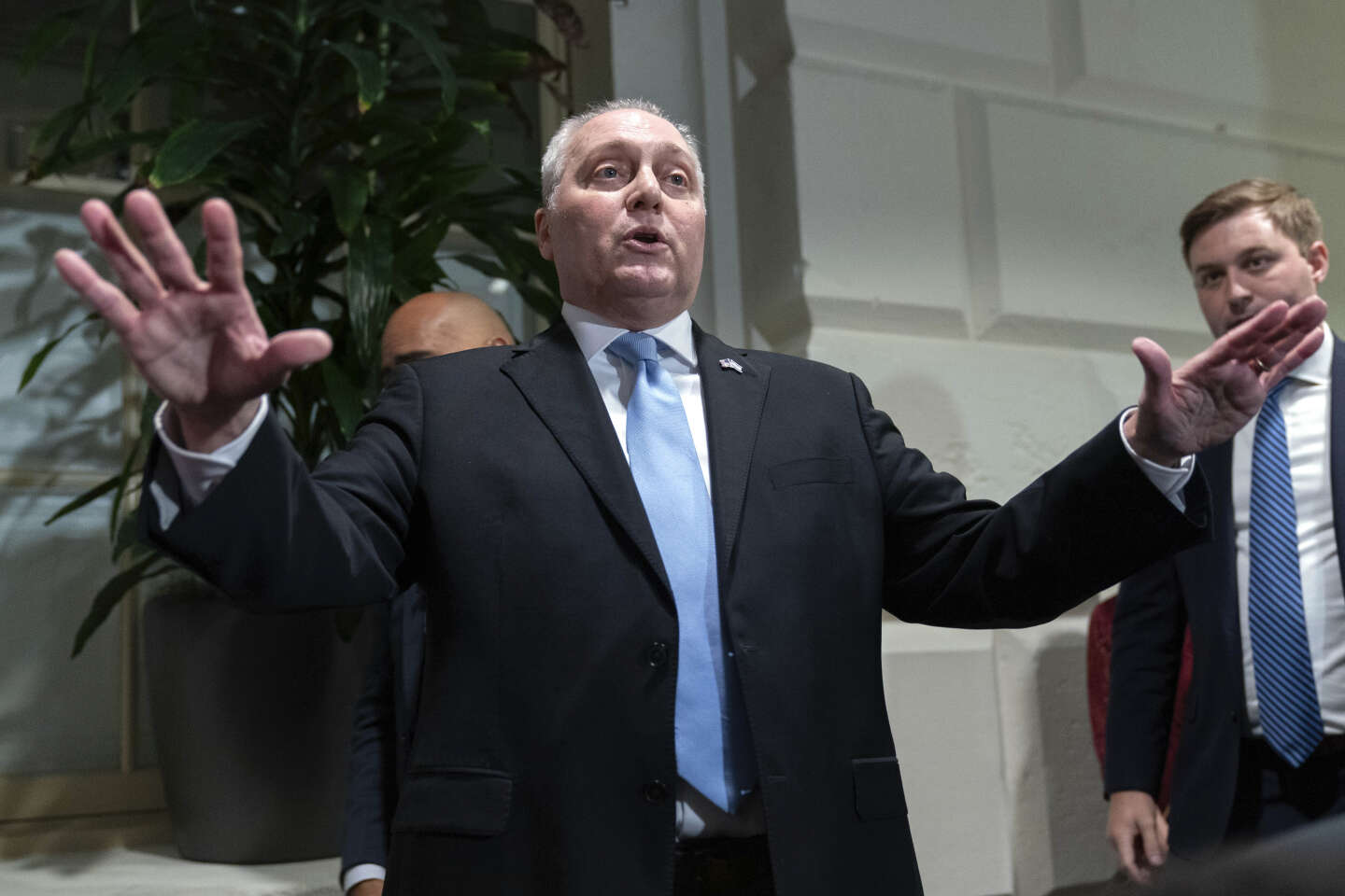 Steve Scalise, the Republican nominee for Speaker of the House of Representatives, has withdrawn his candidacy.
