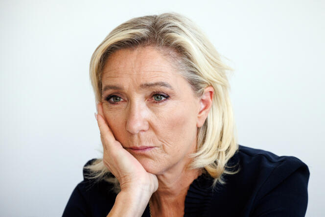 Marine Le Pen, le 6 octobre 2023.