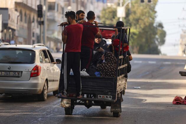 El ejército israelí admitió el viernes que la orden de evacuación anterior para que los palestinos huyeran del norte de Gaza 