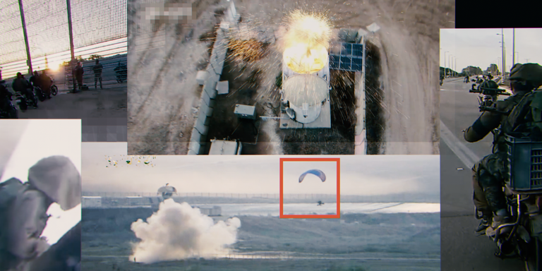 Numerous images, from CCTV to Hamas propaganda, document the attack on Israel on Saturday, October 7. Based on these verified and analyzed elements,
