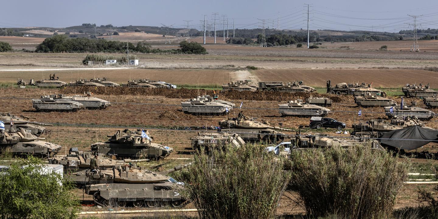 Israeli forces prepare for war on Gaza border