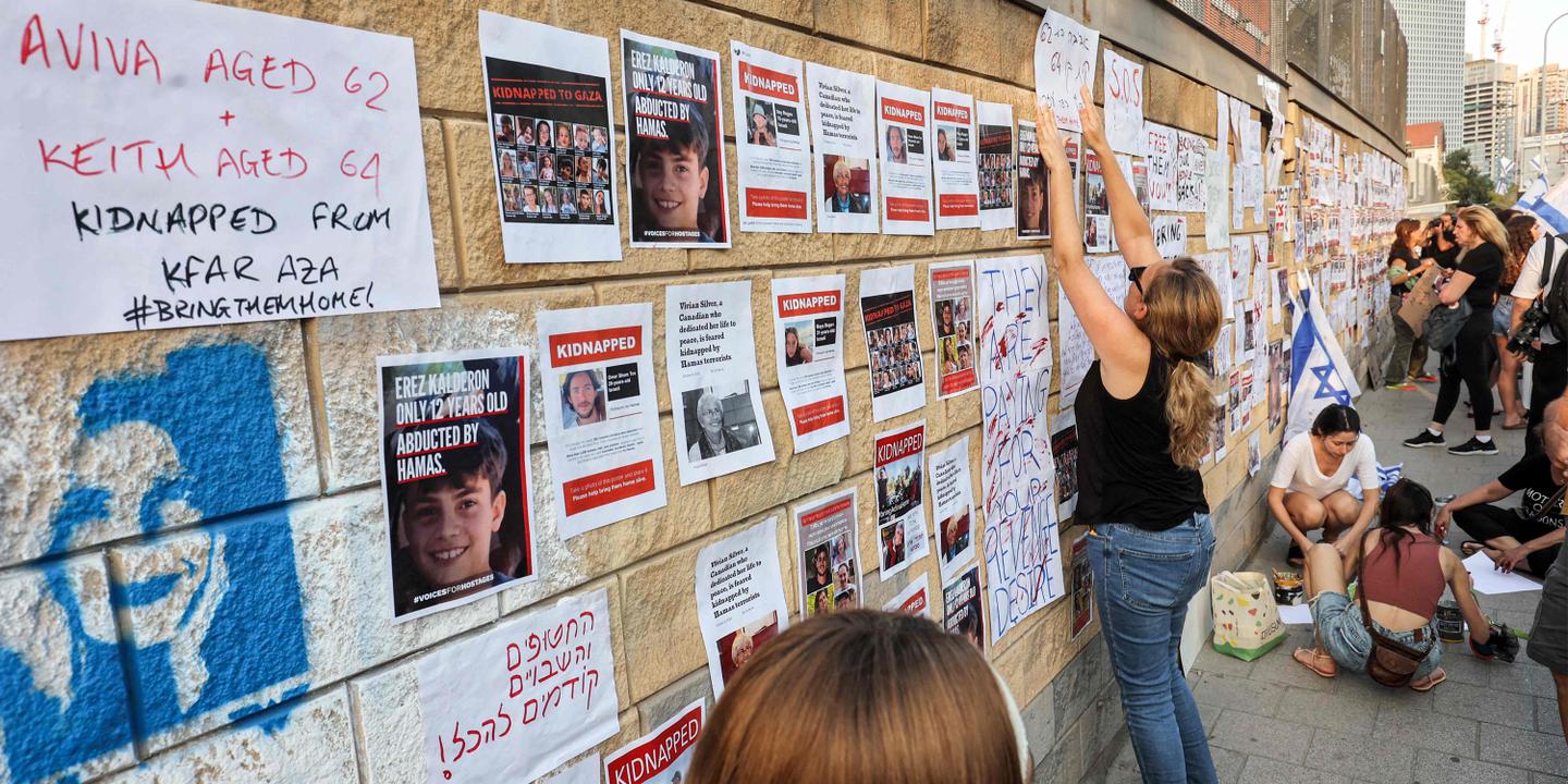 l’armée israélienne affirme que 155 otages sont aux mains du Hamas