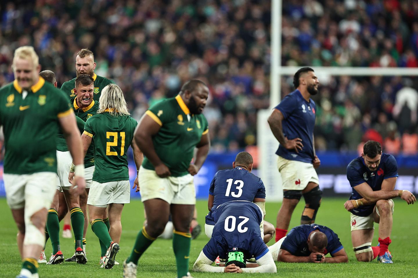 France South Africa The Blues Beaten To The Wire Will Not See The 