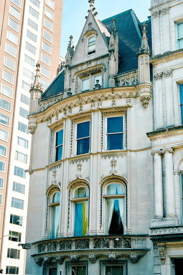 The Payne Whitney Mansion is a majestic Italian Renaissance Revival building on New York's 5th Avenue.