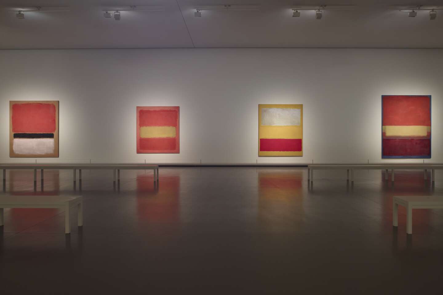THE FONDATION LOUIS VUITTON DISPLAYS 115 WORKS OF MARK ROTHKO IN