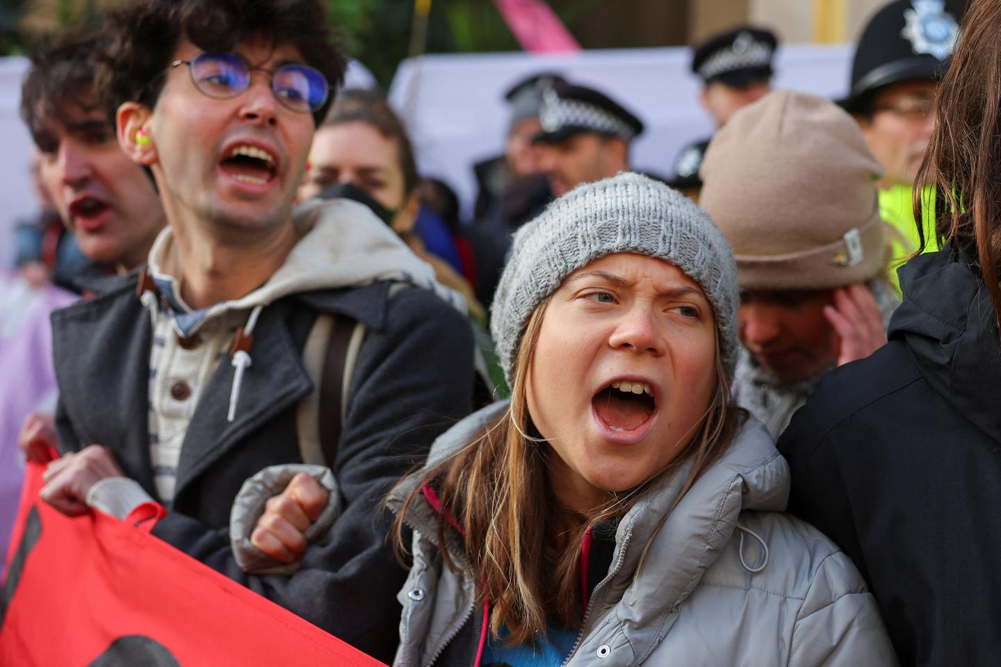 Greta Thunberg charged by UK police after climate protest arrest