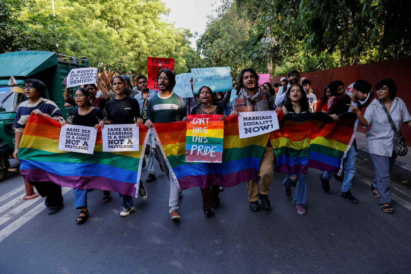Anushree Sex - India's Supreme Court declines to legalize same-sex marriage