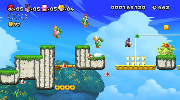 « New Super Mario Bros. U » était jusqu’à présent le dernier jeu de la série en date. Onze années séparent sa sortie et celle de son successeur.