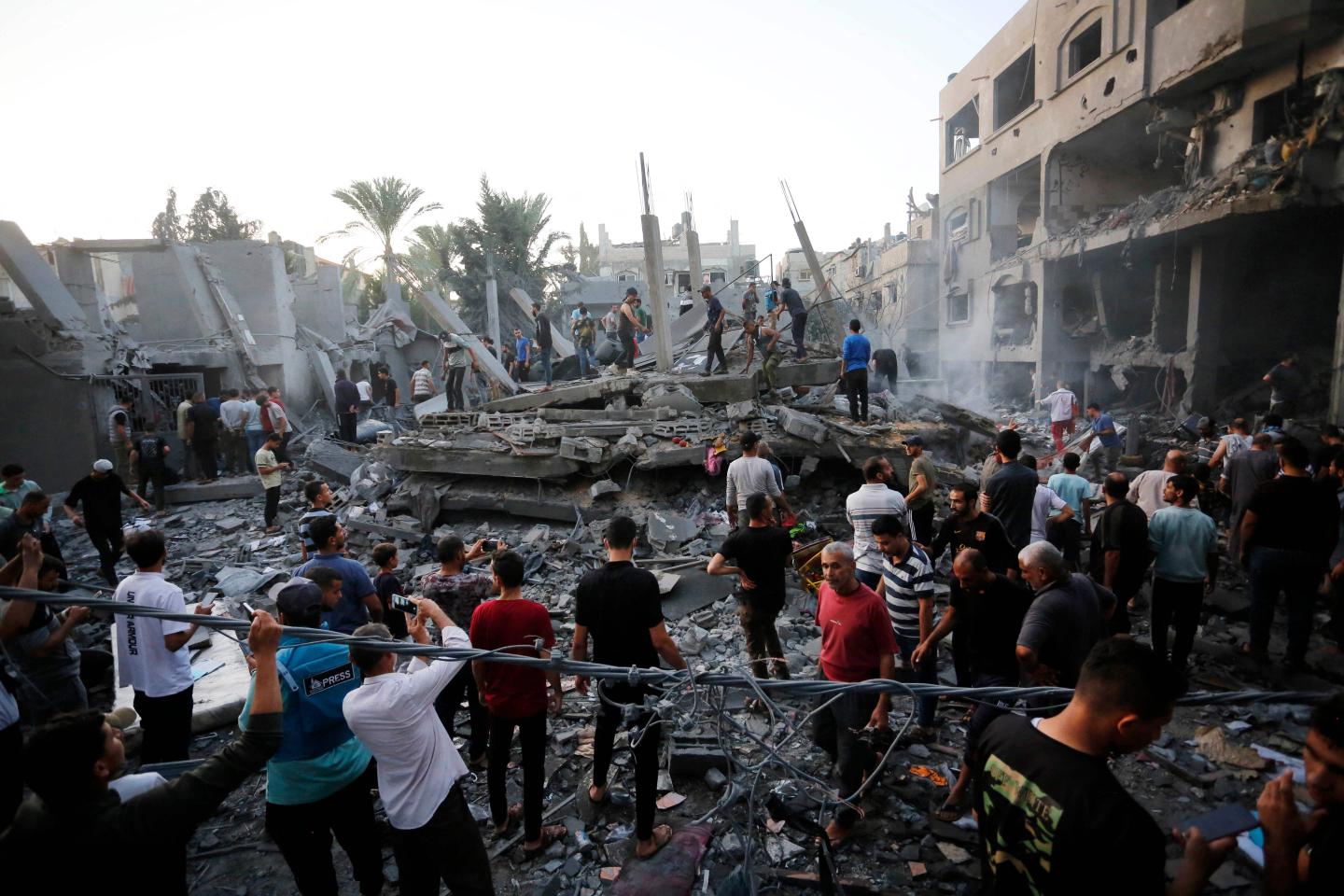 Israel-Hamas war: One map to visualize Gaza's hardest-hit areas since start of offensive