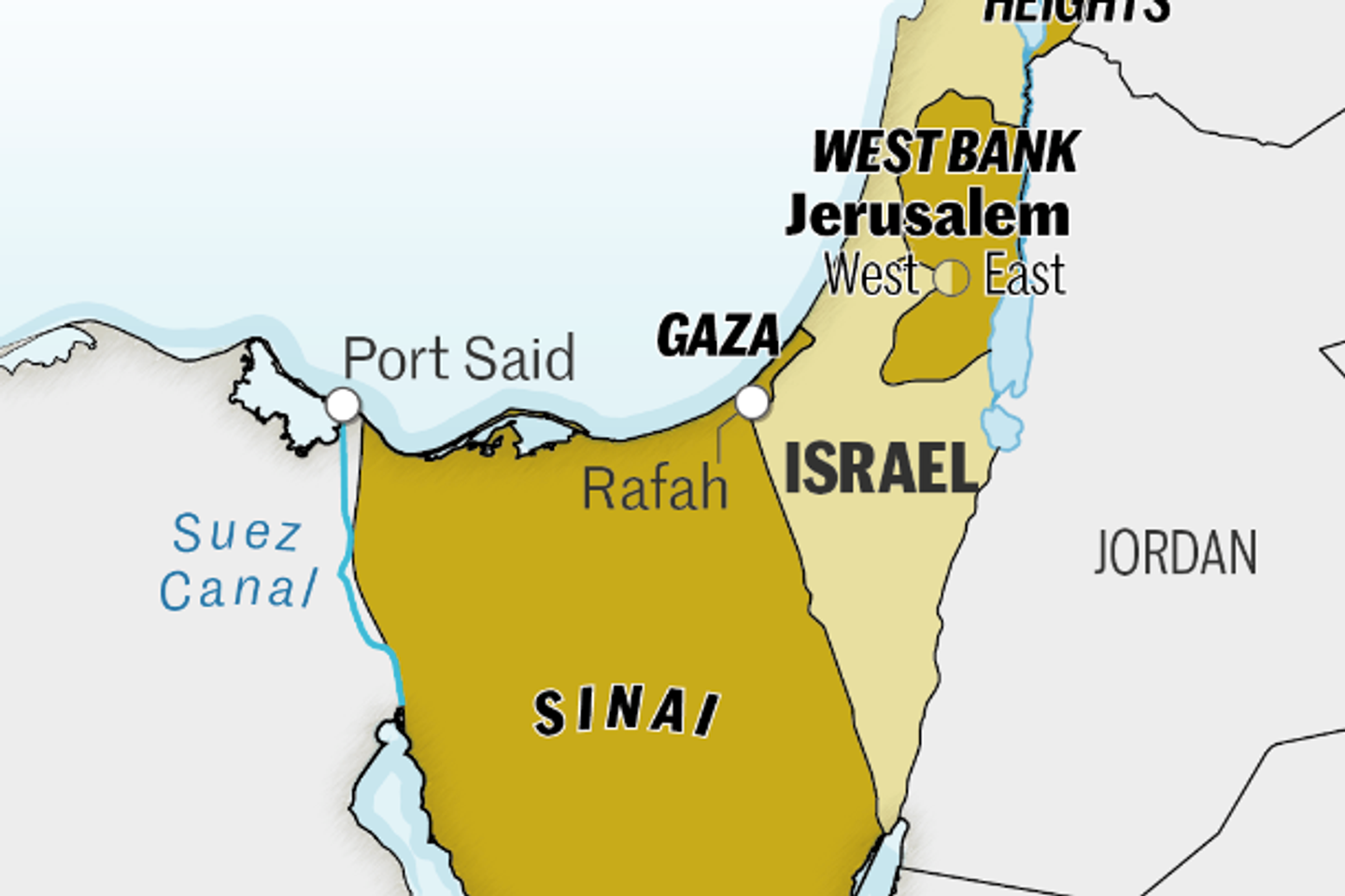 10 maps to understand Gaza's tumultuous history