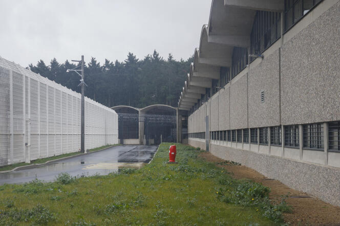 Une partie de la maison d’arrêt de Fleury-Mérogis (Essonne) en octobre 2023.