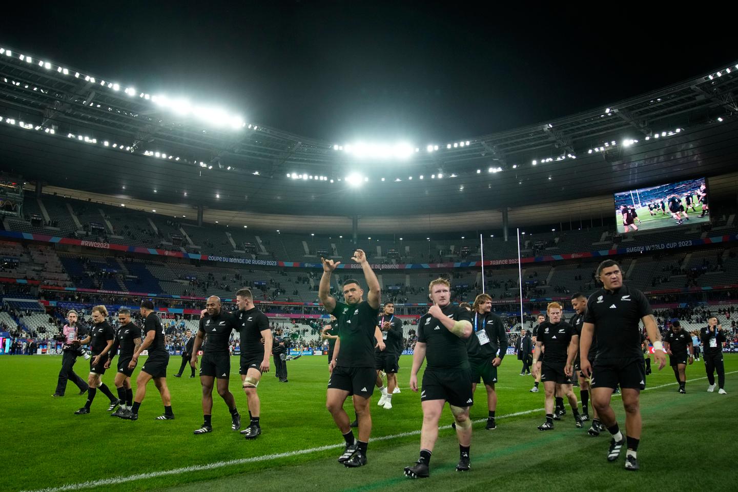Rugby World Cup: New Zealand dominates Argentina to secure spot in final
