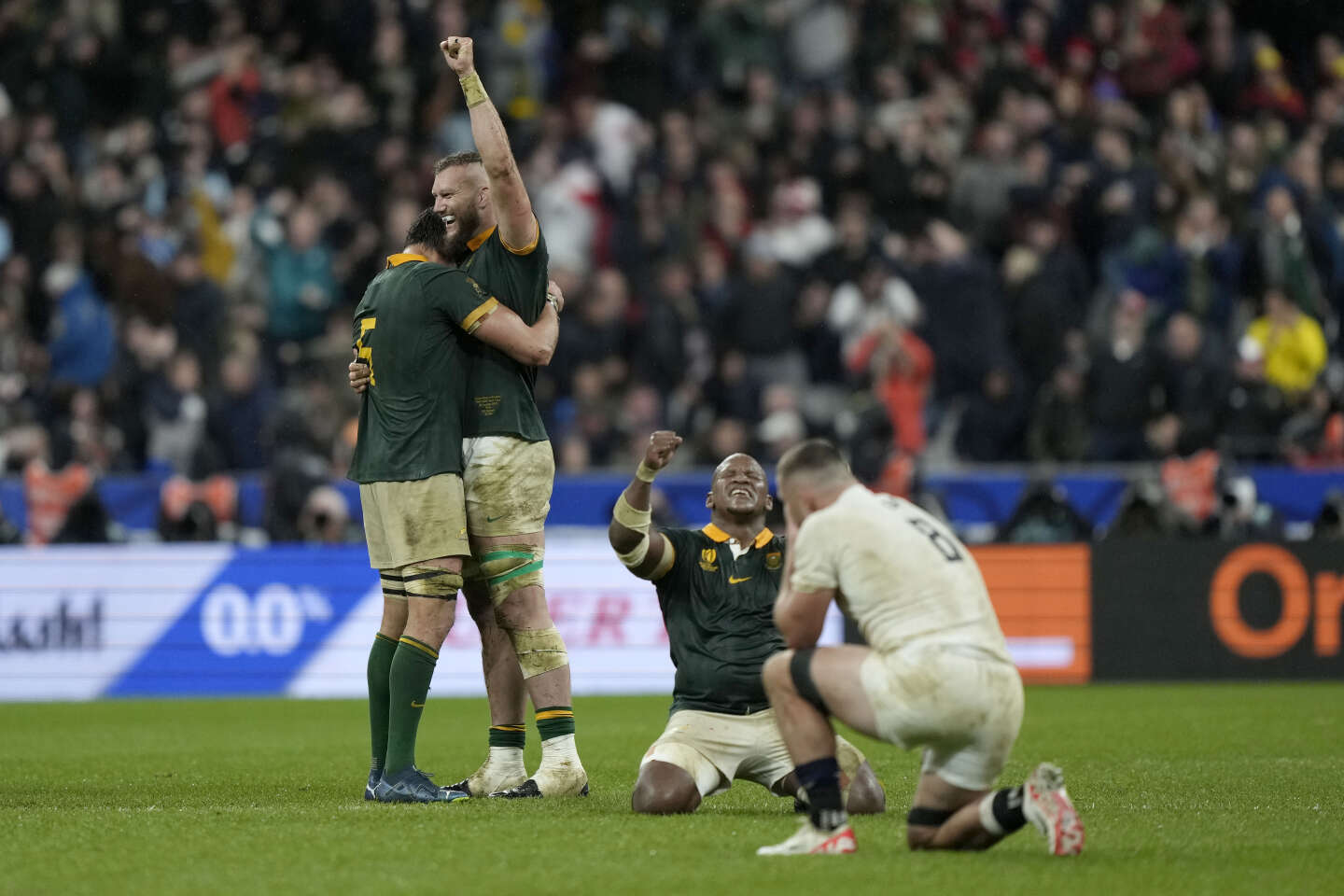 De Springboks, winnaars tot de laatste, zullen hun titel verdedigen in de finale van de Rugby World Cup