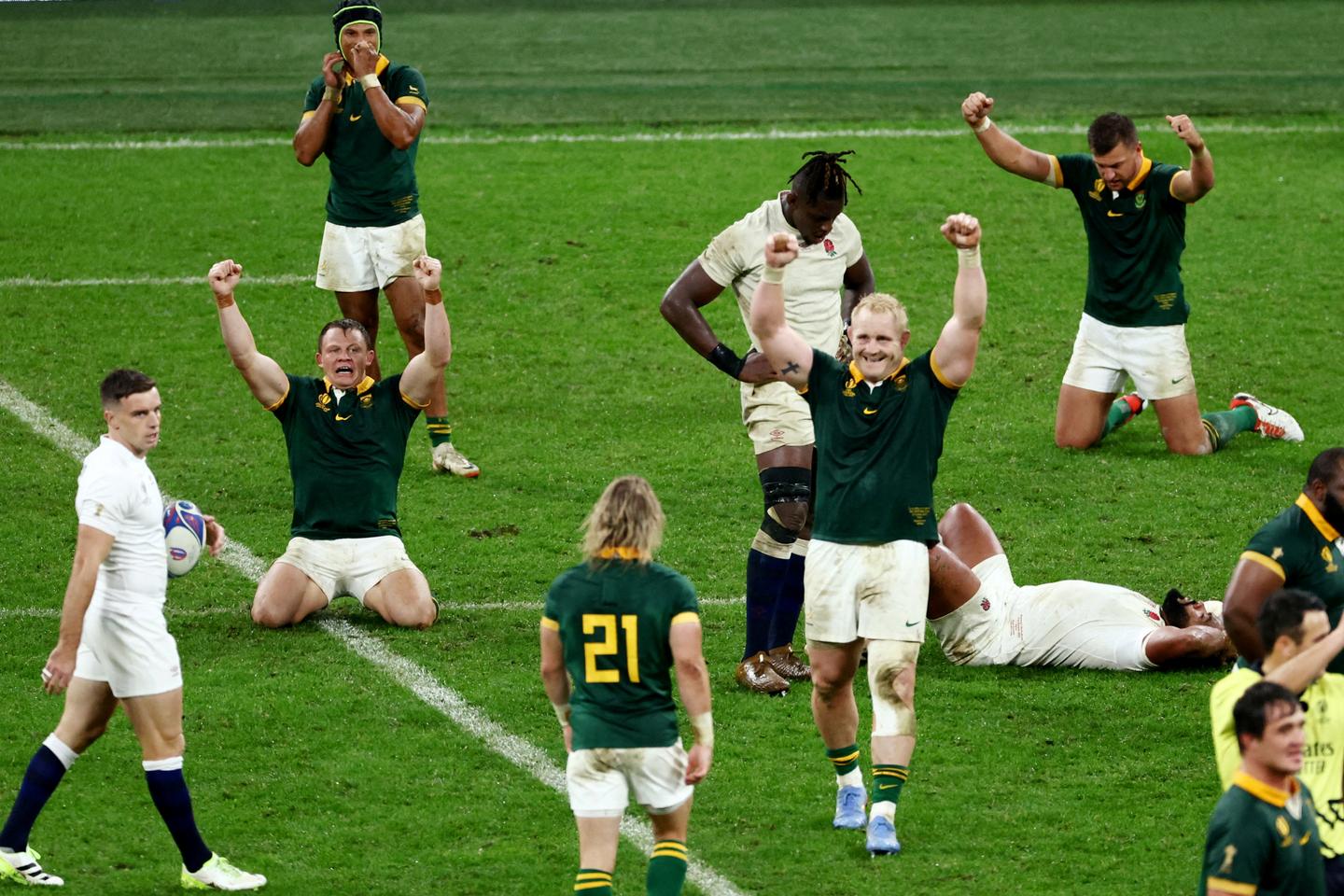 Rugby World Cup: South Africa edges out England to secure spot in the final