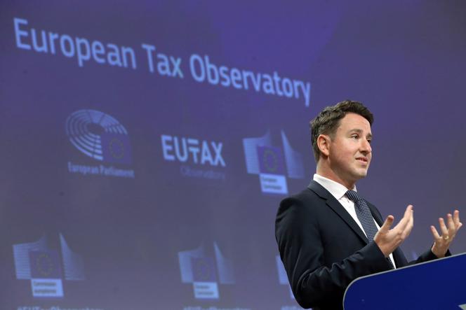 Gabriel Zucman, director del Observatorio Fiscal Europeo, en Bruselas, junio de 2021.