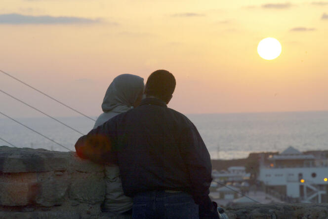 Un couple marocain à Rabat, en 2005.