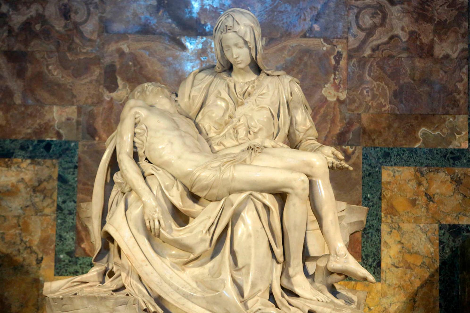 Médaille Jean Paul II – Vatican – La Pietà De Michel-Ange – Cuivre Et Nickel