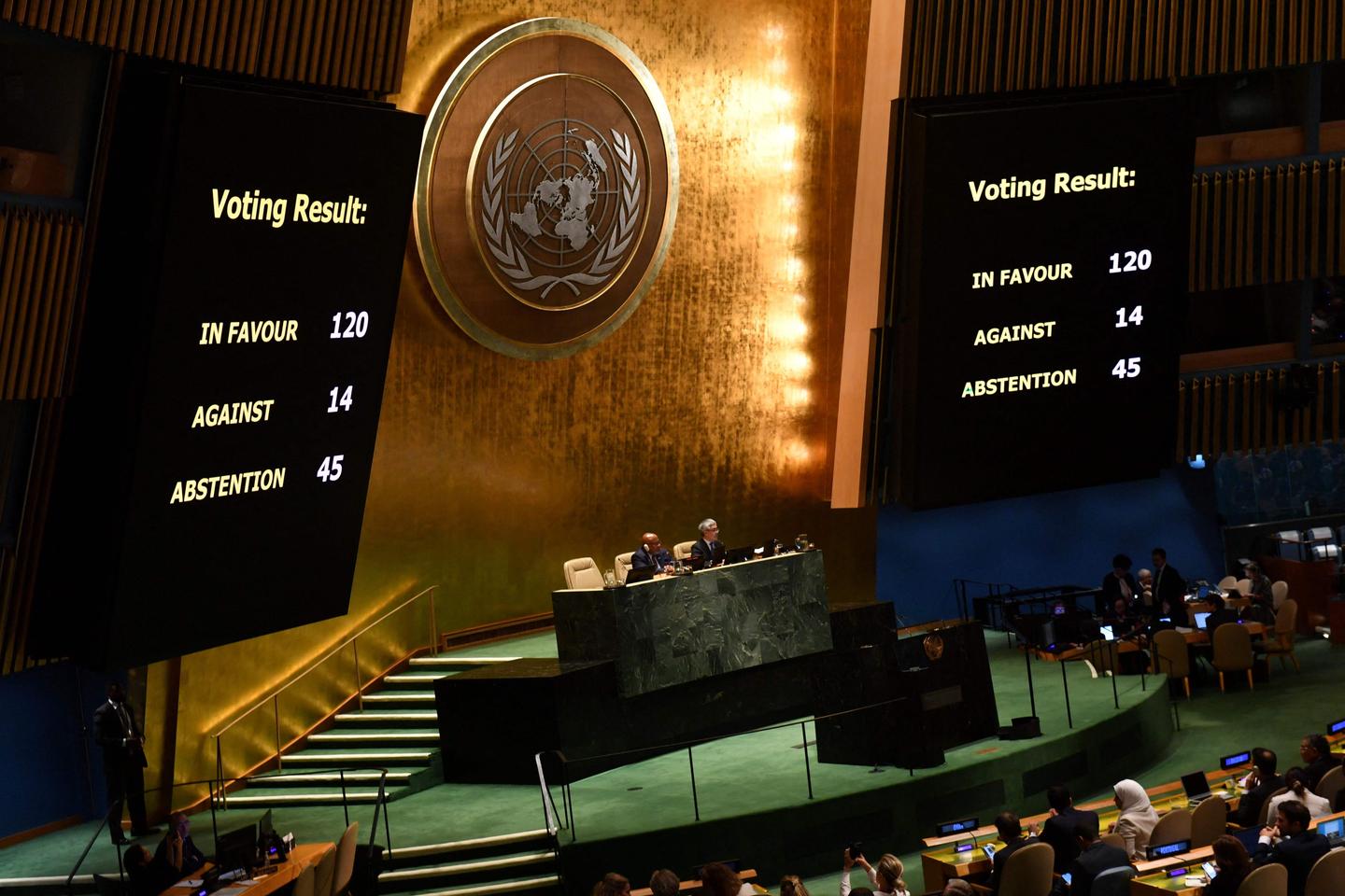 UN General Assembly passes resolution for humanitarian truce in Gaza