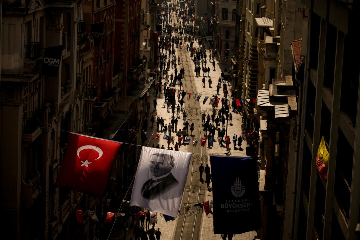 Turkey's centenary celebrations overshadowed by war between Israel and Hamas