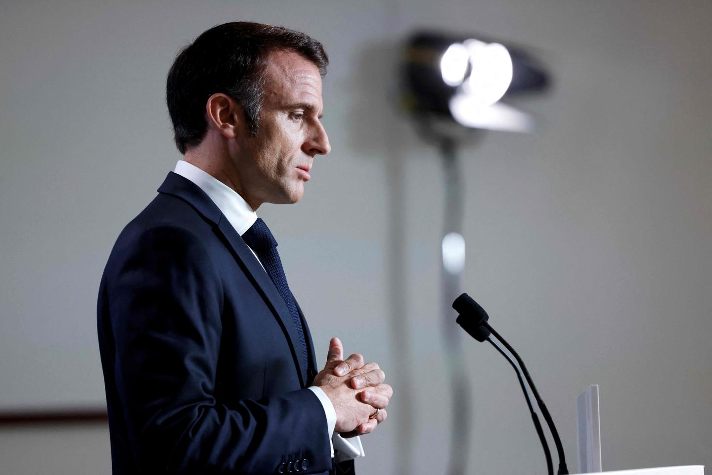 Macron proposes a 'maritime humanitarian coalition' to help civilians in Gaza