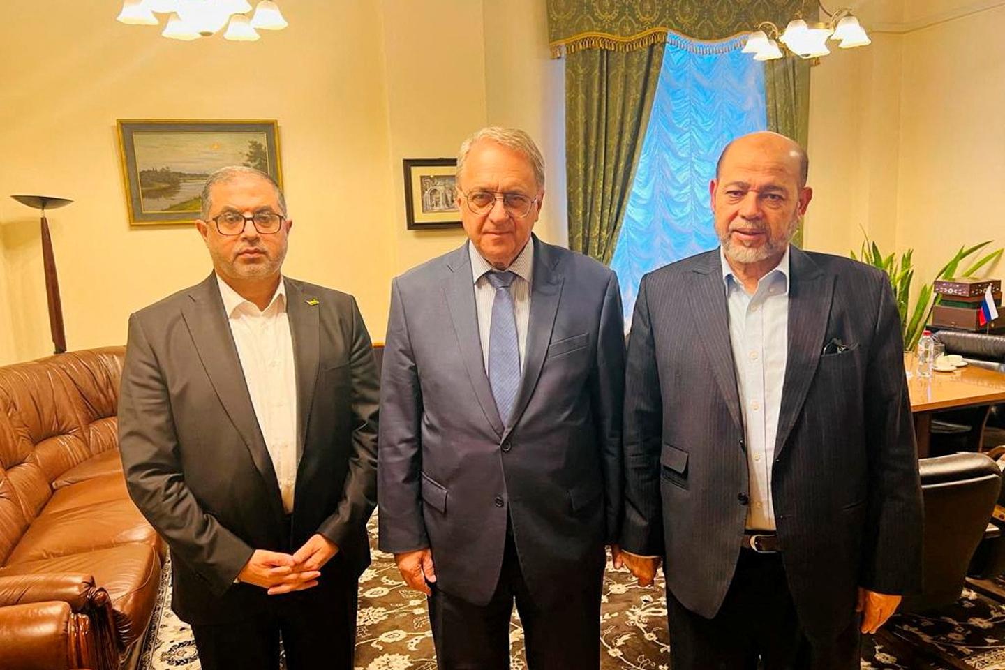On Moscow visit, Hamas leaders rule out release of hostages without a ceasefire