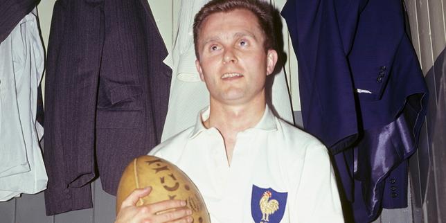 Le rugbyman Guy Camberabero, vainqueur du premier grand chelem avec le