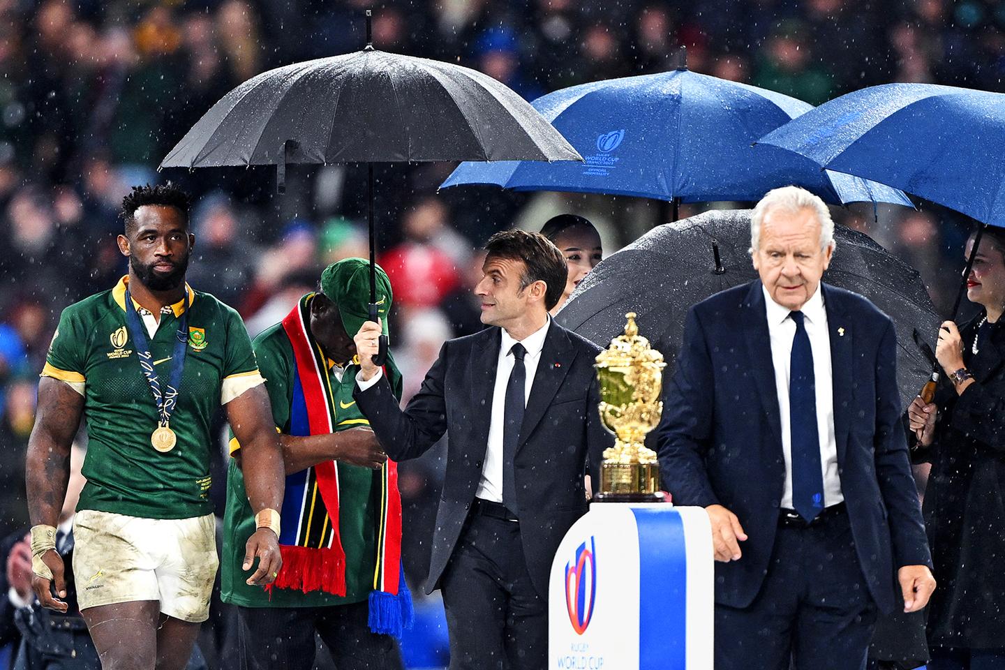 Macron opens an umbrella: Does anyone care?