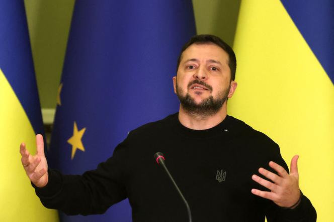 Volodymyr Zelensky, à Kiev, en Ukraine, le 4 novembre 2023.