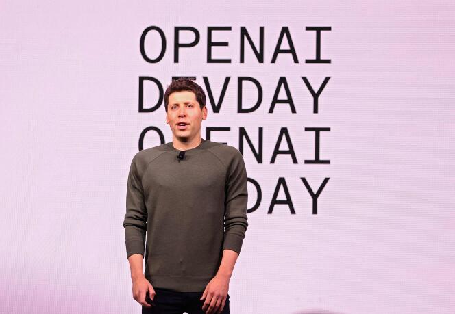 El jefe de la startup OpenAI, Sam Altman, el 6 de noviembre de 2023, en San Francisco.