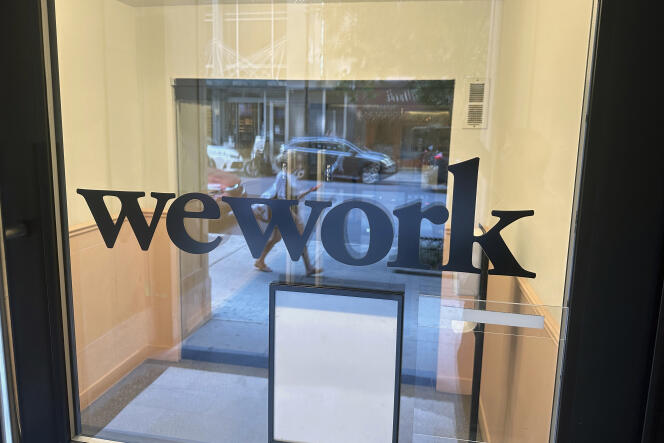 Las oficinas de WeWork en el distrito neoyorquino de Manhattan, 9 de agosto de 2023.