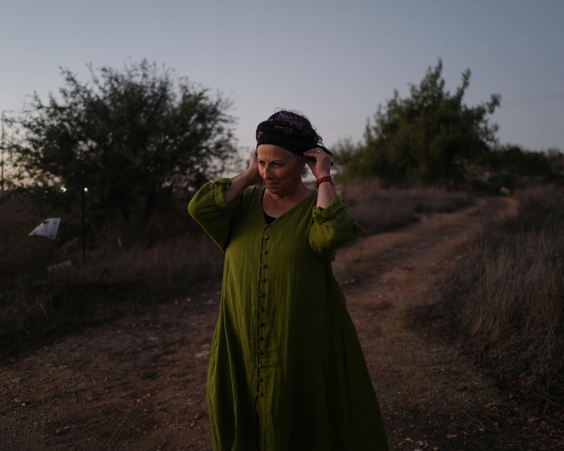 Sarah Bethany Brownstein, mieszkanka izraelskiej osady Migdal Oz (Zachodni Brzeg), 5 listopada 2023 r.