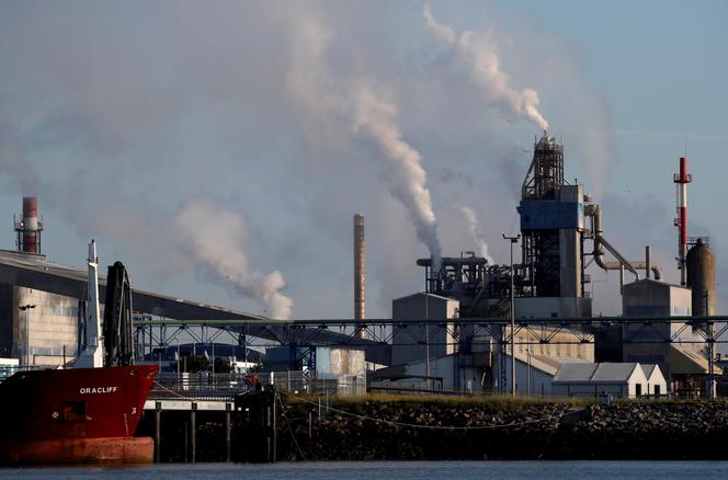 La fábrica de Yara France, en Montoir-de-Bretagne (Loira Atlántico), 7 de junio de 2021.