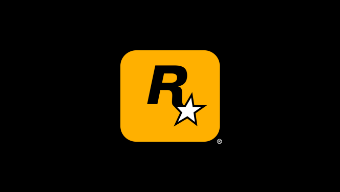 Le logo du studio Rockstar Games.