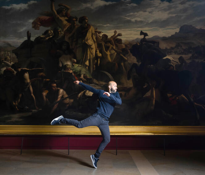 The dancer Mourad Merzouki, at the Musée d'Orsay, in Paris, May 3, 2023.